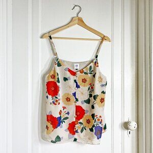 Cabi Victoria Camisole Tank Floral Women's Top Style 5911 Size M